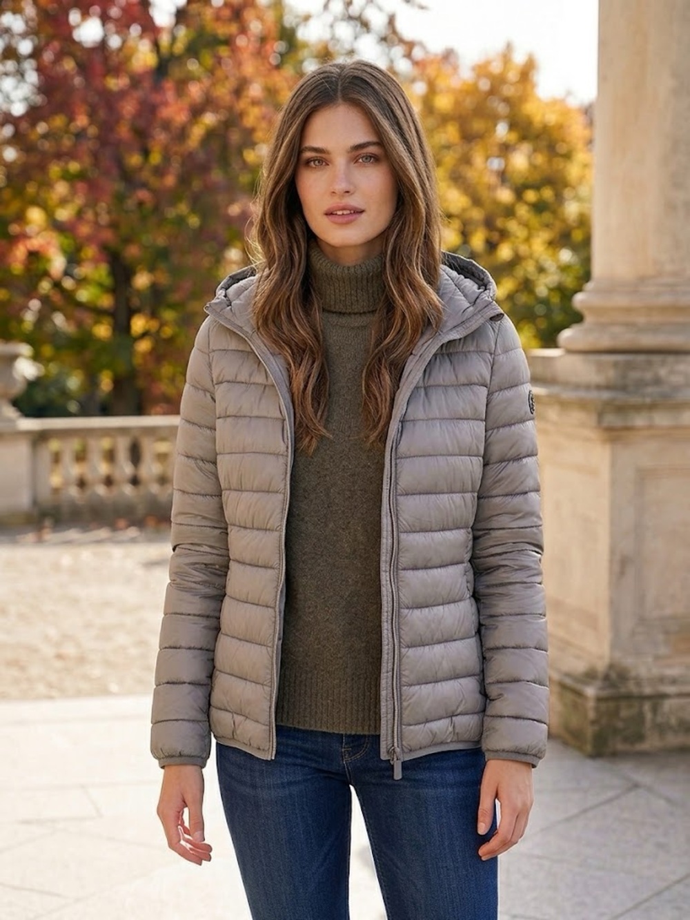 Save The Duck Lightweight Hooded Puffer Jacket